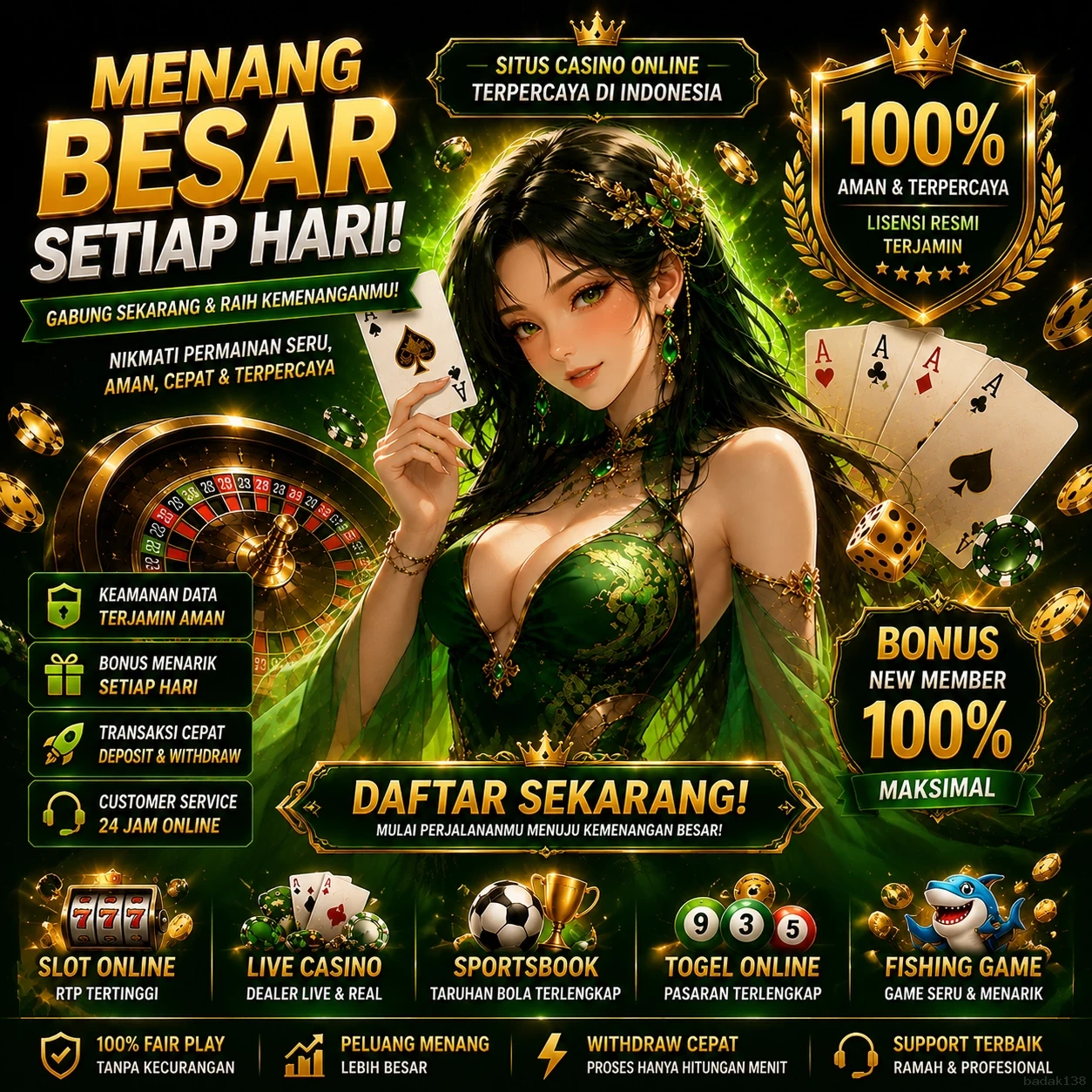 Aplikasi badak138 Android